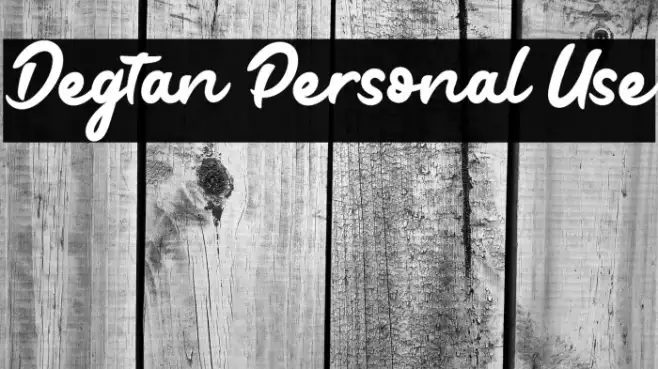 Degtan Personal Use Example 1