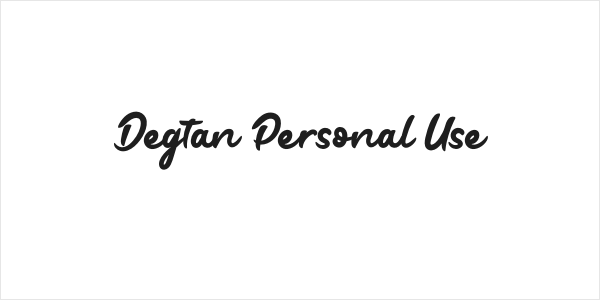 Degtan Personal Use Logo