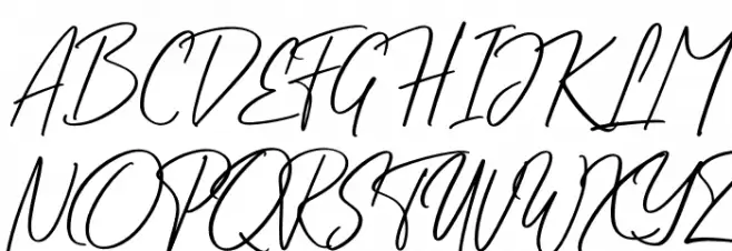 Dehally Brother PERSONAL USE OL Font UPPERCASE