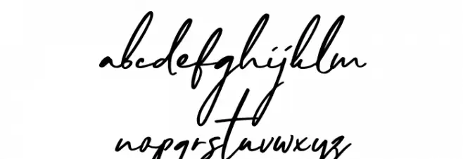 Dehally Brother PERSONAL USE OL Font LOWERCASE