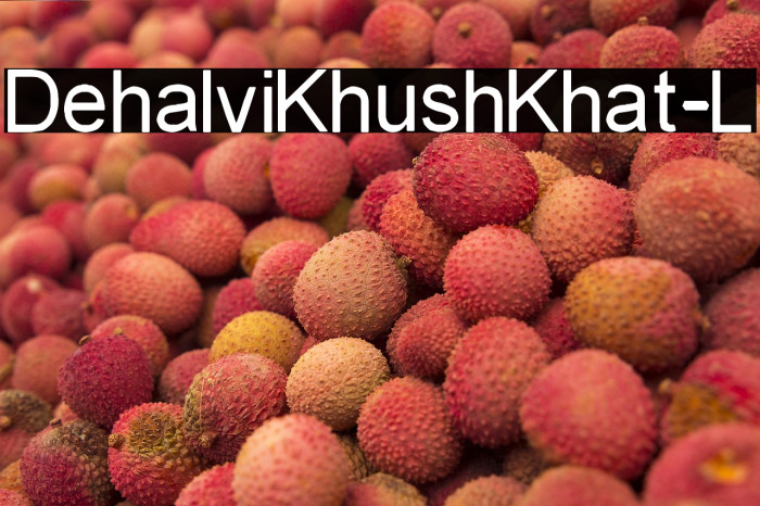 Dehalvi Khush Khat-L Example 3