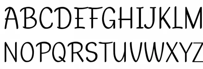 Dehasta Momentos Schriftart Groß