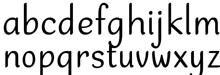 Dehasta Momentos Font LOWERCASE
