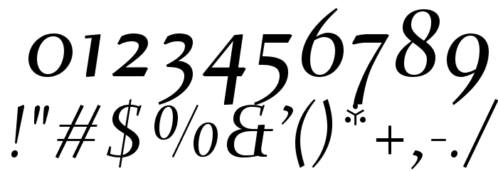 Dehuti Alt Bold Italic Font OTHER CHARS