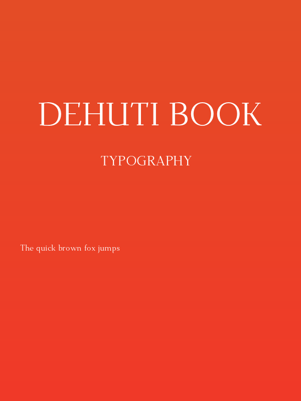 Dehuti Book Poster