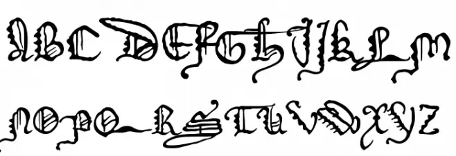 DeiGratia 字体 大写