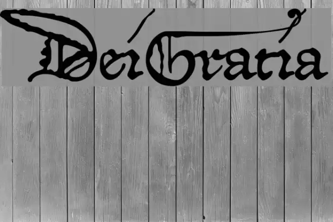 DeiGratia Font examples