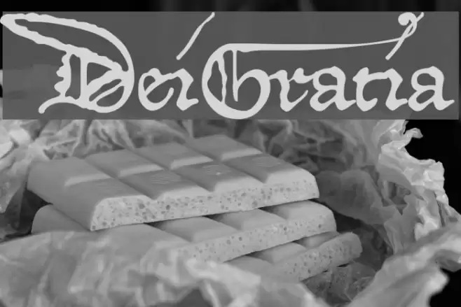 DeiGratia Font examples