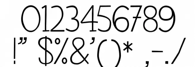 Deibi Font OTHER CHARS