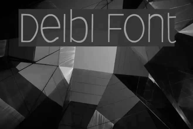 Deibi Font examples