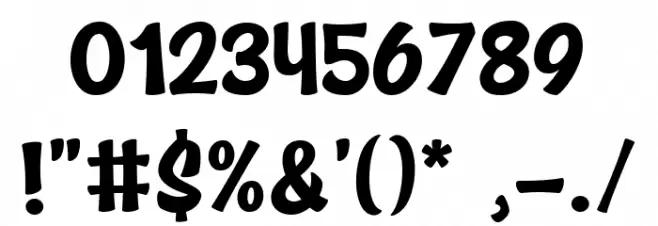 Deiland Font OTHER CHARS