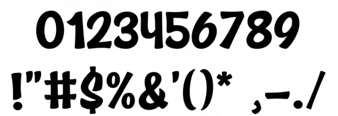 Deiland Font OTHER CHARS