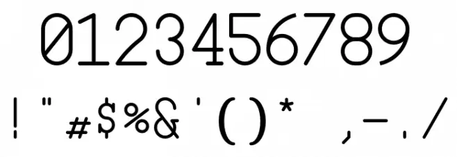 Deimos Font OTHER CHARS