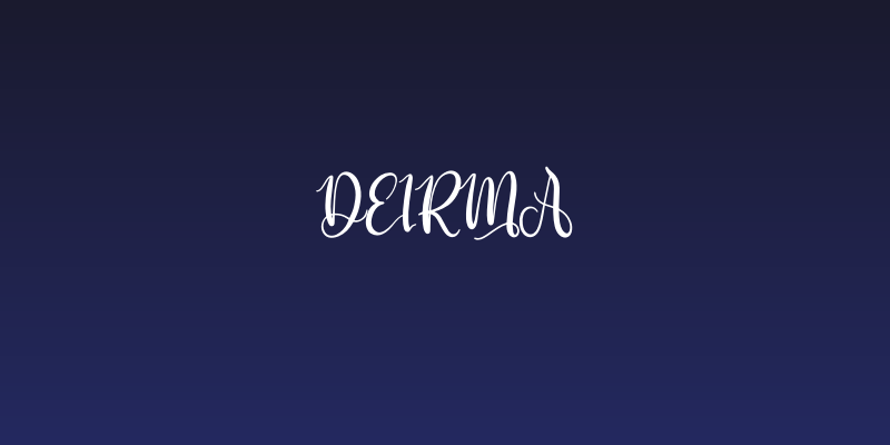 Deirma Social Header