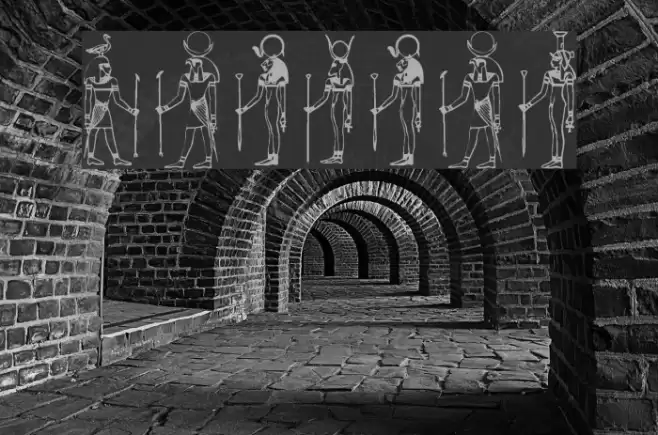 Deities Schriftart examples