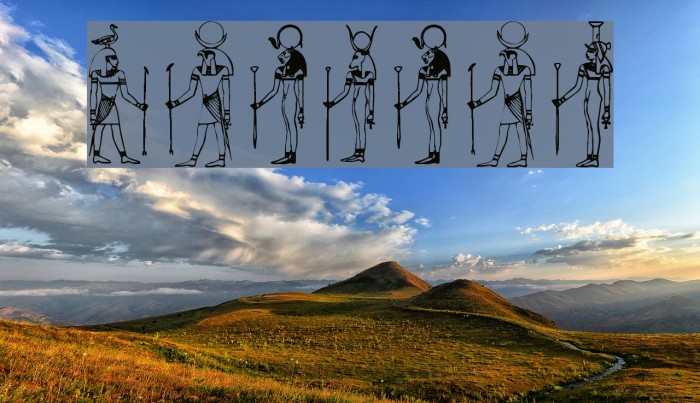 Deities Font examples