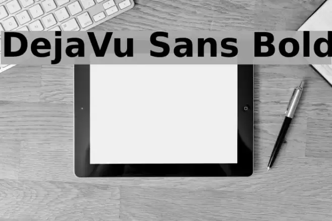 DejaVu Sans Bold Font examples