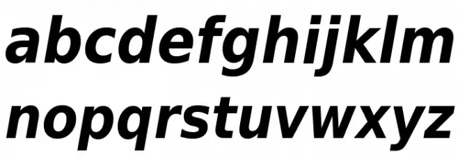 DejaVu Sans Condensed Bold Oblique  