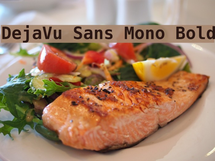 DejaVu Sans Mono Bold フォント examples