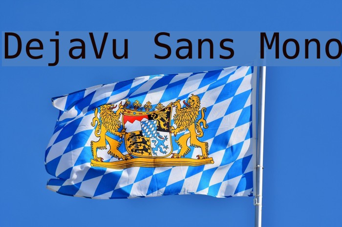 DejaVu Sans Mono Font examples