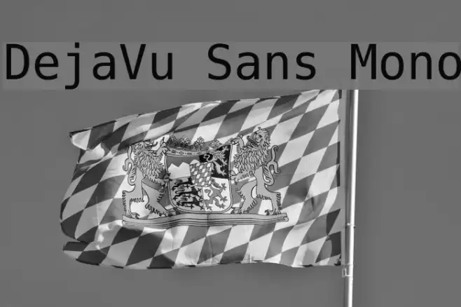 DejaVu Sans Mono フォント examples