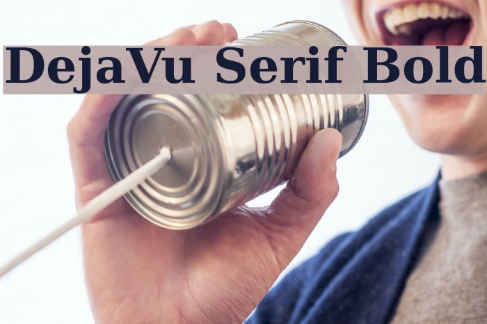 DejaVu Serif Bold لخطوط تنزيل examples