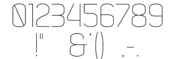 Dekar-Light Font OTHER CHARS