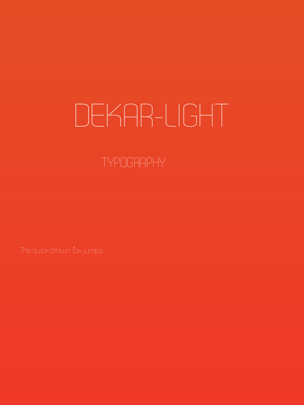 Dekar-Light Poster