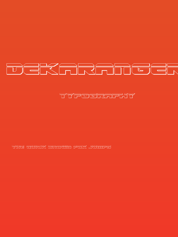 Dekaranger Bullet Poster