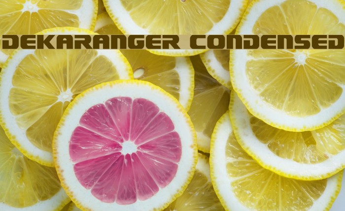 Dekaranger Condensed Example 1