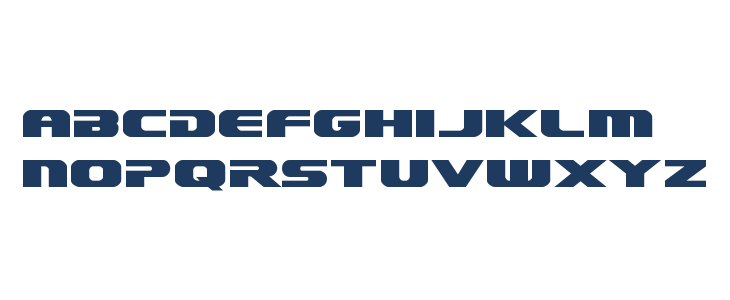Dekaranger Expanded Lowercase