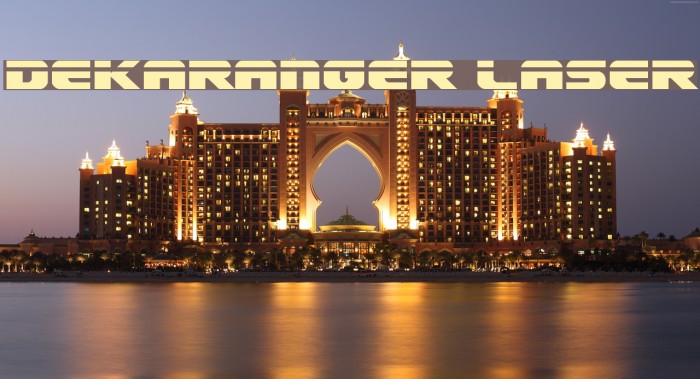 Dekaranger Laser Example 1