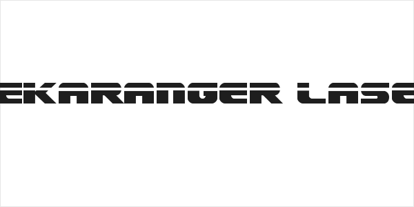 Dekaranger Laser Logo
