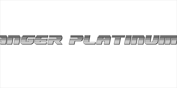 Dekaranger Platinum Italic Logo