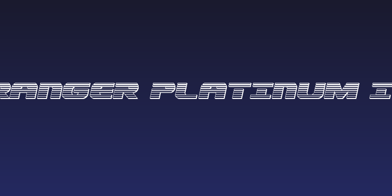 Dekaranger Platinum Italic Social Header