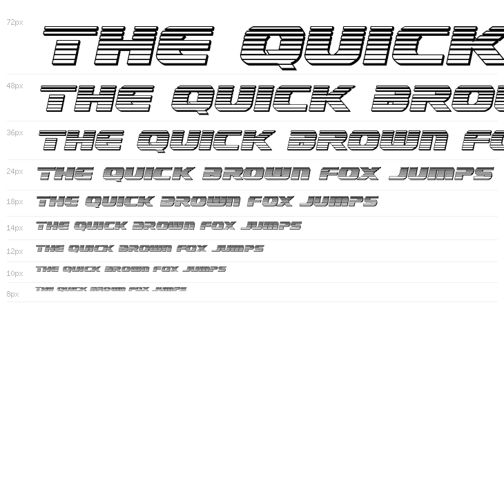 Dekaranger Platinum Italic Waterfall