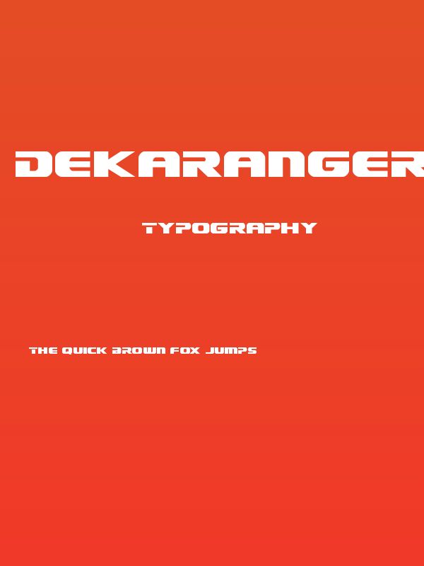 Dekaranger Regular Poster