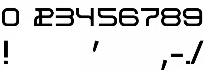 Dekers_Bold Font OTHER CHARS