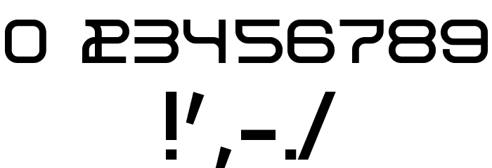 Dekers_Bold Font OTHER CHARS