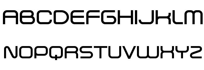 Kinetic - Bold font.