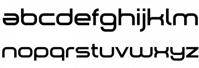 Dekers_Bold Font LOWERCASE