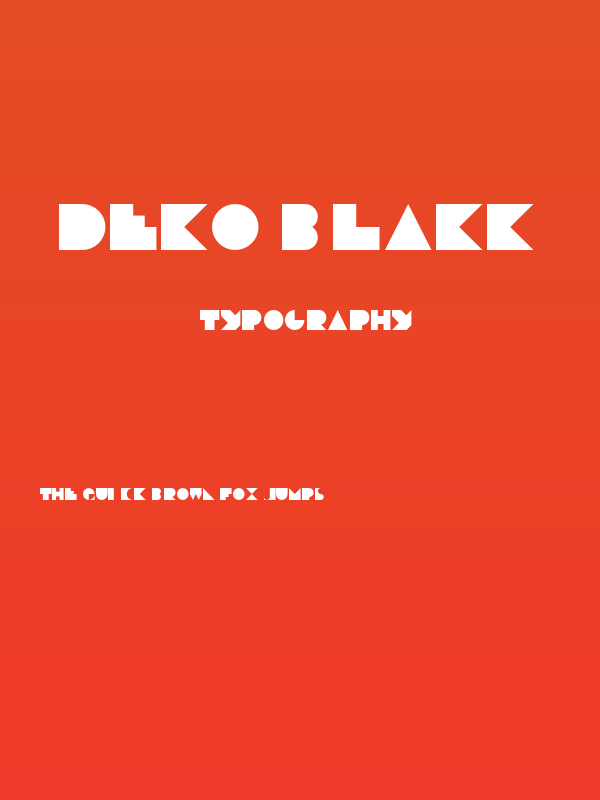 Deko Blakk Poster