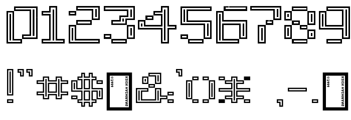 Deko Font OTHER CHARS