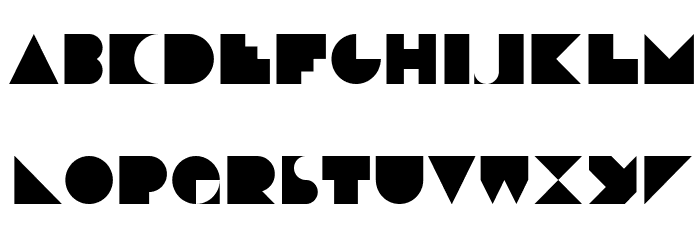 DekoBlakk Font LOWERCASE