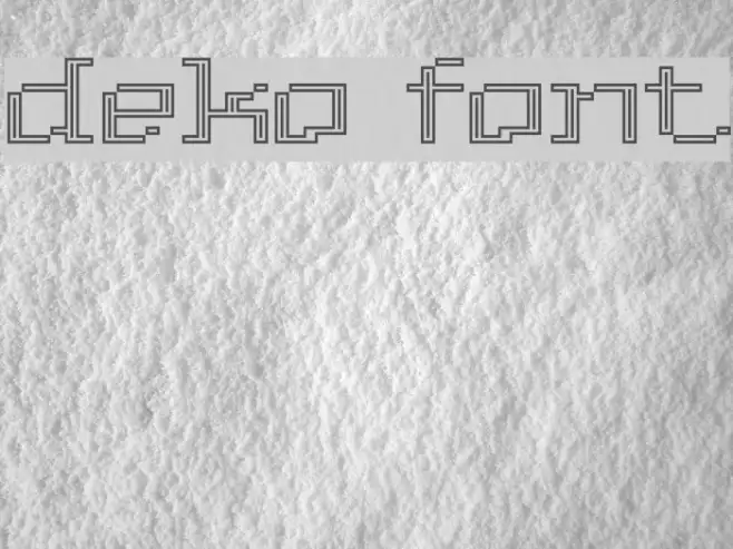 Deko Example 1
