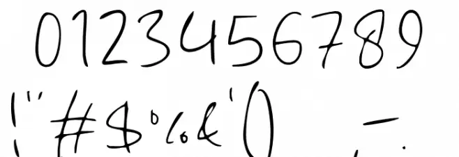 Dekopon Fruit Font OTHER CHARS