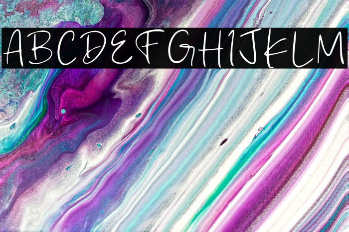 Dekopon Fruit Font examples