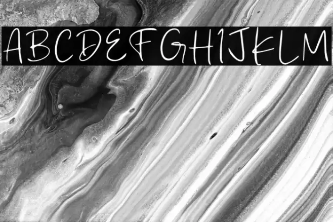 Dekopon Fruit Font examples