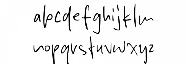Dekopon Fruit Font LOWERCASE