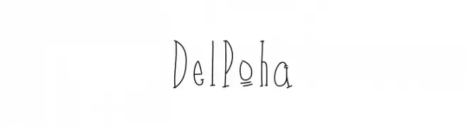 Del Poha  Скачать бесплатные шрифты